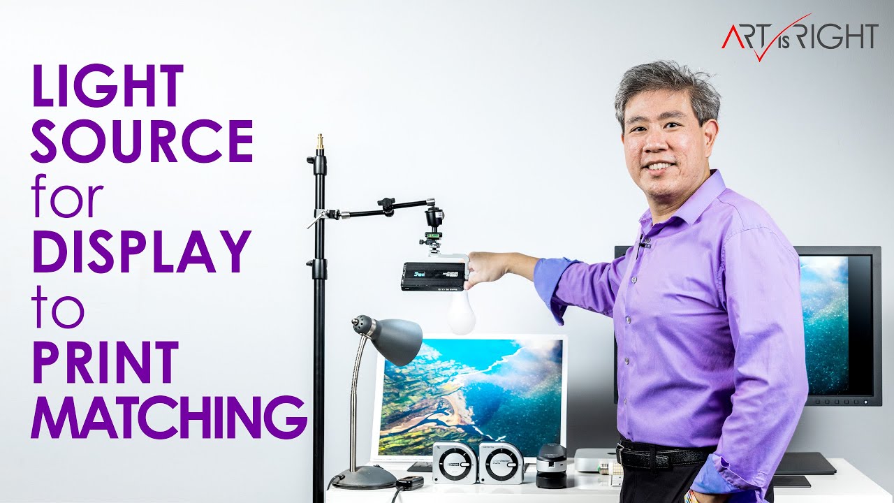 Display to Print Color Matching, the missing part in the equation, Lighting!