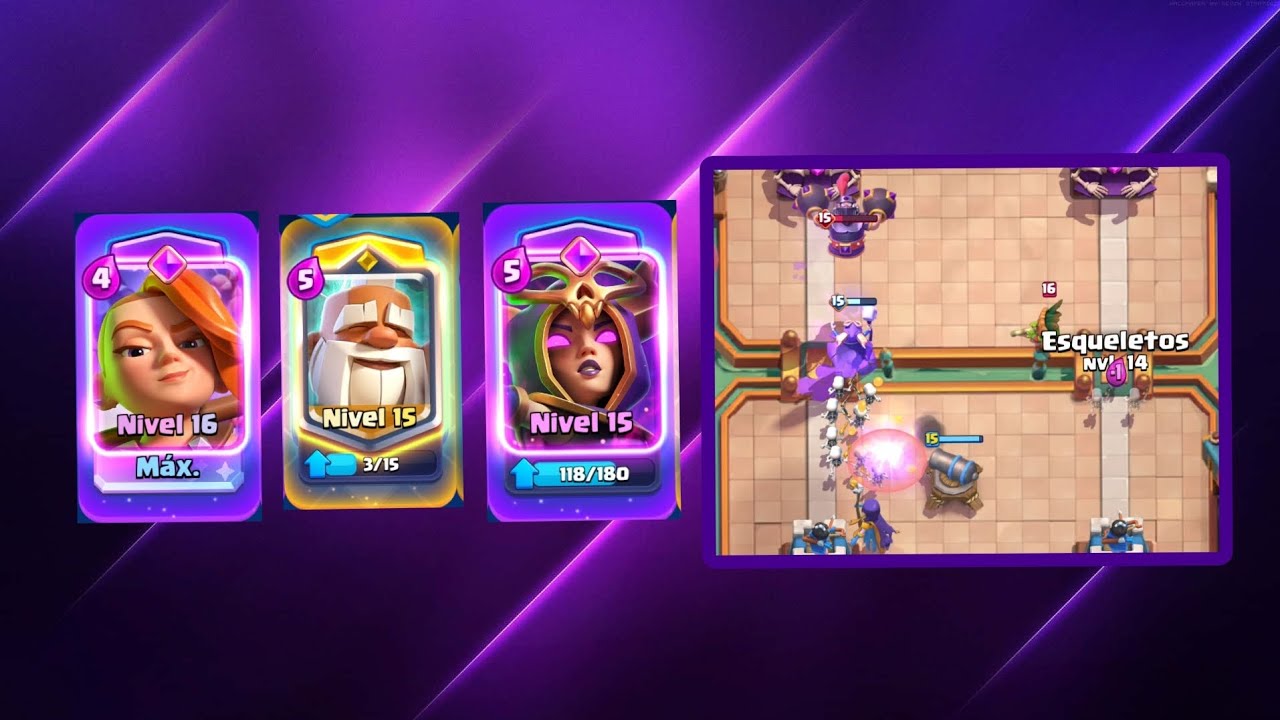 El trío imparable subiendo de arena -Clash Royale 