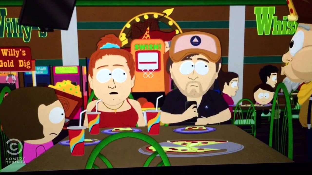 South Park Whistling Willie Shits a Brick on Yelpers!