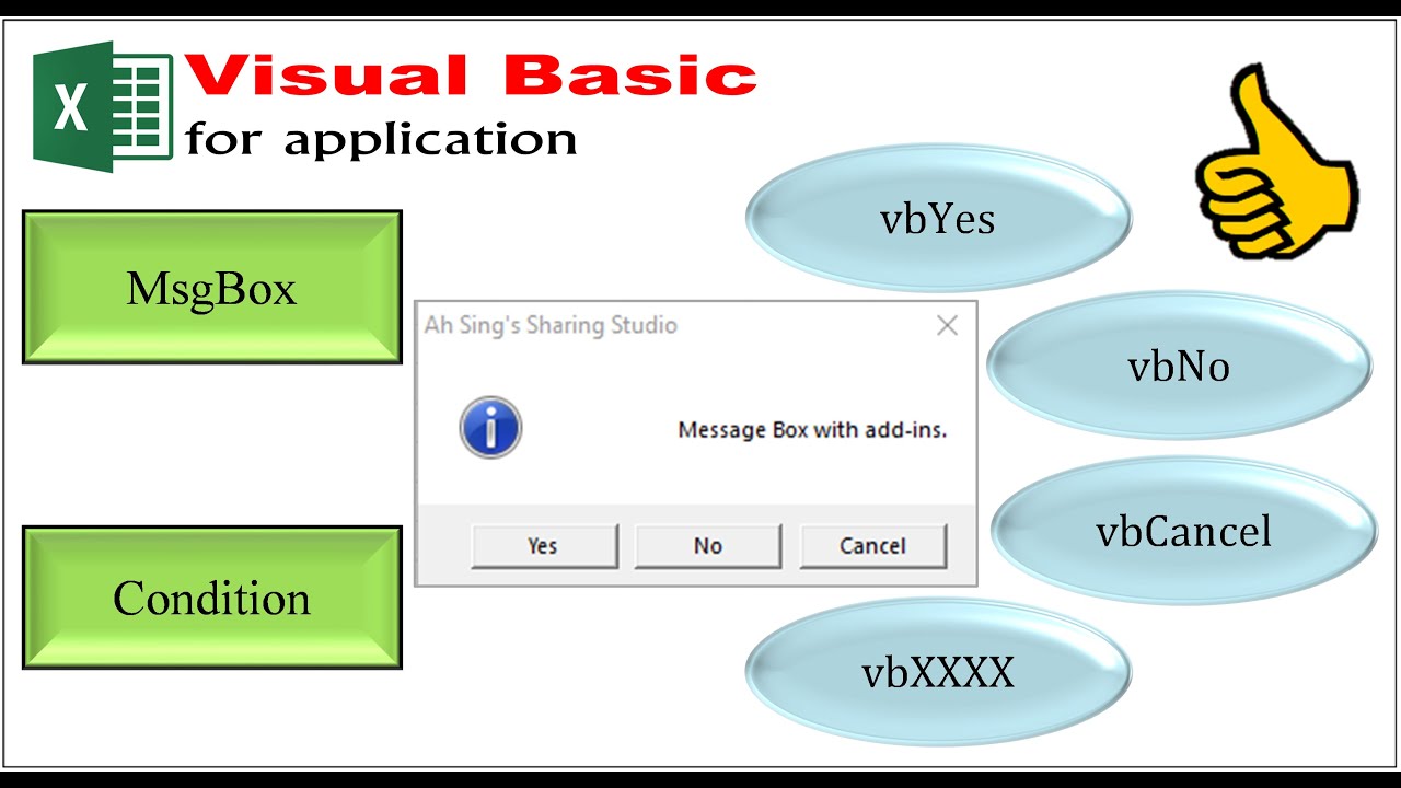 Excel VBA - MsgBox with conditions