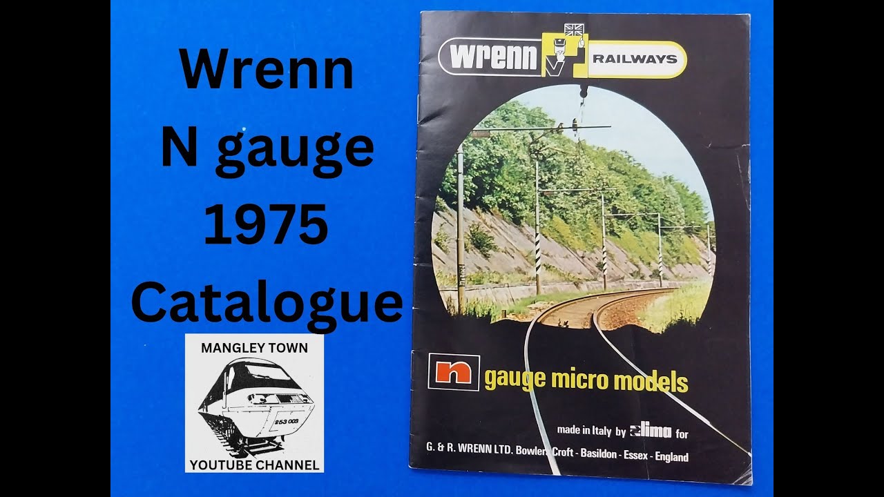 Wrenn 1975 N gauge catalogue full look through from Mangley Town #ModelRailway #ModelTrain