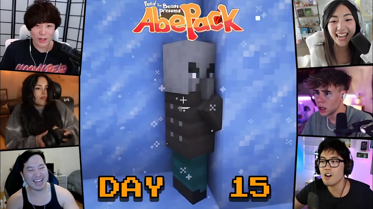 Rae Summoned a DEMON! | AbePack Minecraft SMP (DAY 15)