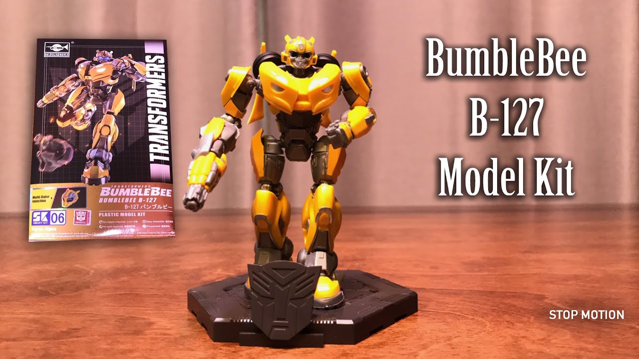 Transformers Bumblebee B-127 Model Kit Stop Motion