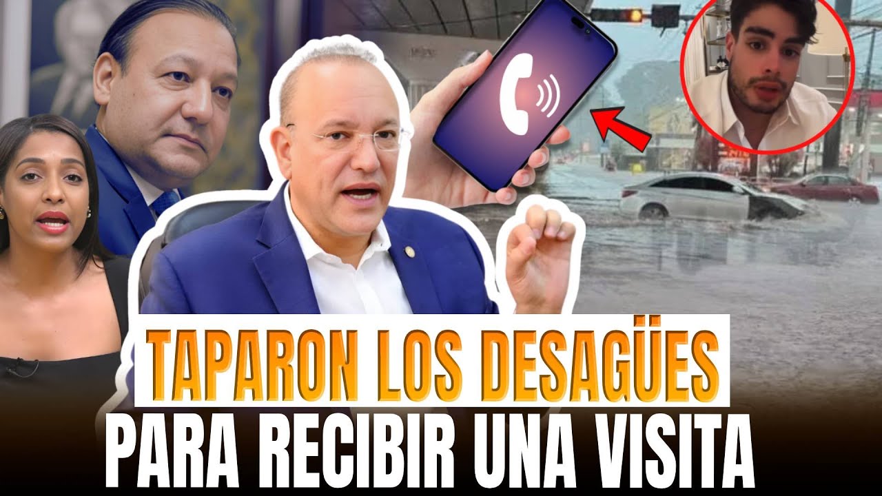 LLAMADA EN VIVO DESTAPA EL ESCÁNDALO DETRAS DE LAS INUNDACIONES EN SANTIAGO 🚨