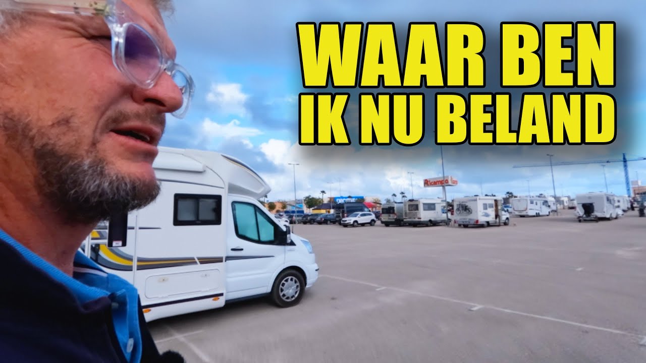 WAAR BEN IK NU BELAND?! Dronebeelden van Cabo blanca - Solo camping Spanje Portugal - DWVLOGT #132