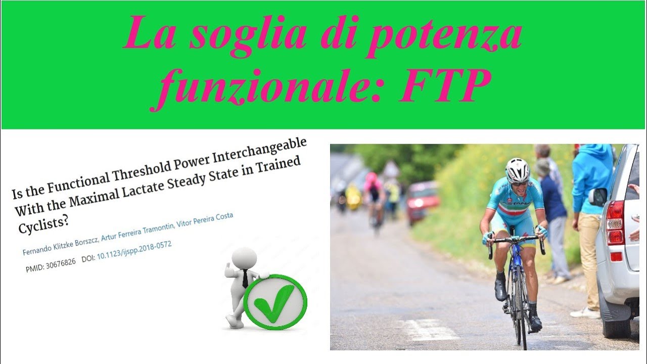 Ciclismo e potenza: il test FTP!