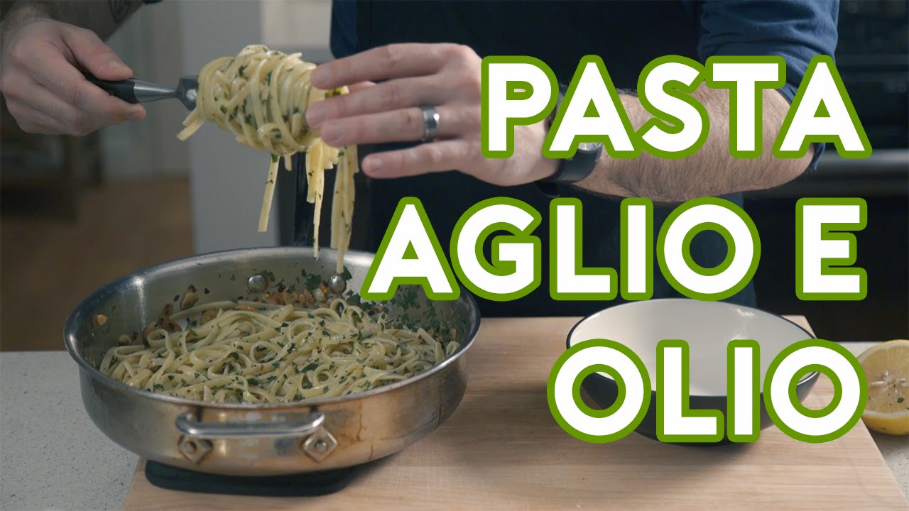 Binging with Babish: Pasta Aglio e Olio from 