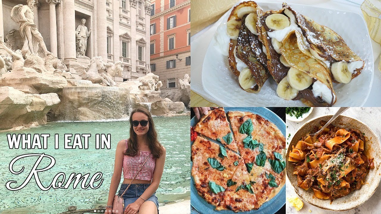 What I Eat in a Day - ROME STYLE