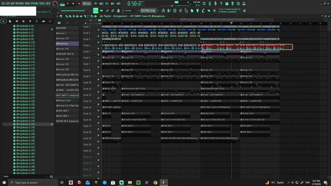 Making Heatful Type Beats in Fl Studio🧪🧪🧪🧪(🤖🤖)