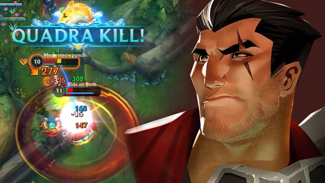 Wild Rift Darius Still OP in Baron Lane (Season 14 )