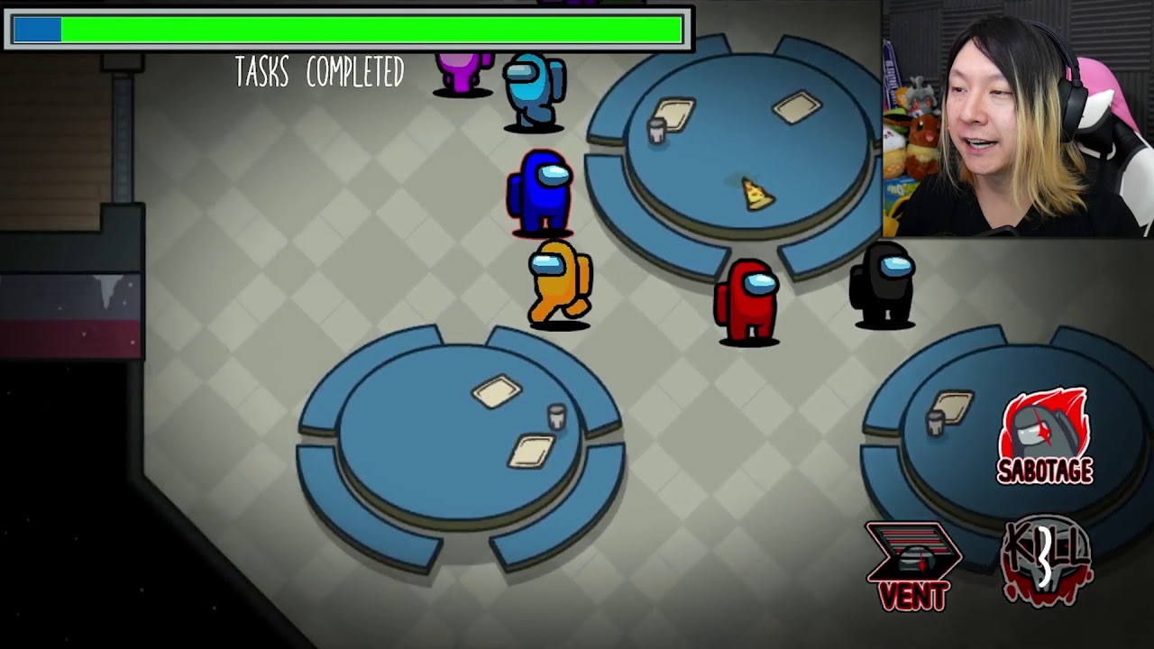 Playing Among Us Online Game