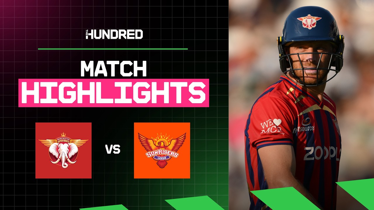 Late DRAMA in The Eliminator 🤯 | Manchester Super Giants vs SunRisers Leeds Highlights