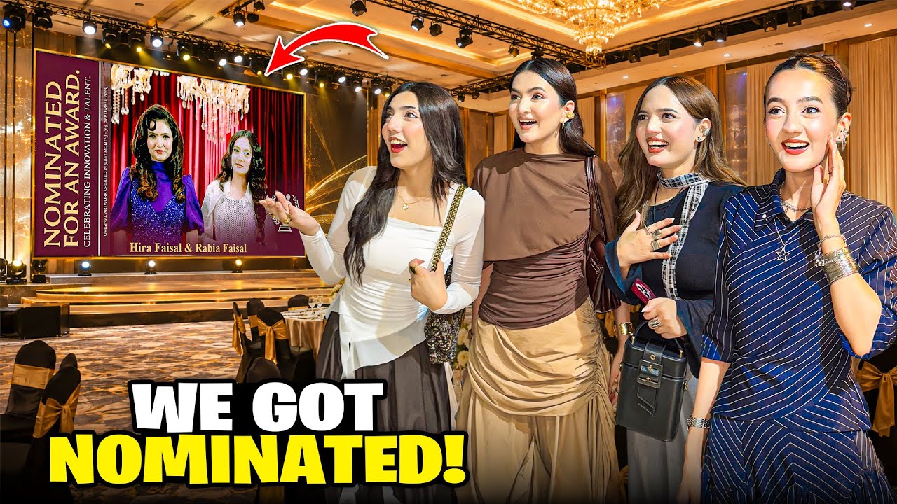 Good News For All My Fans 😍| My First Award Nomination 😱| Awards Night Vlog | Sistrology 