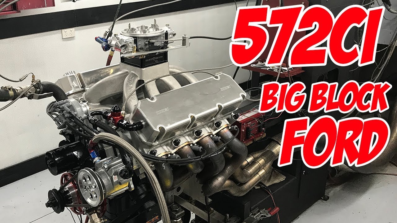 Динамометрический стенд Ford ASPO Big-block мощностью 1000 л.с.
