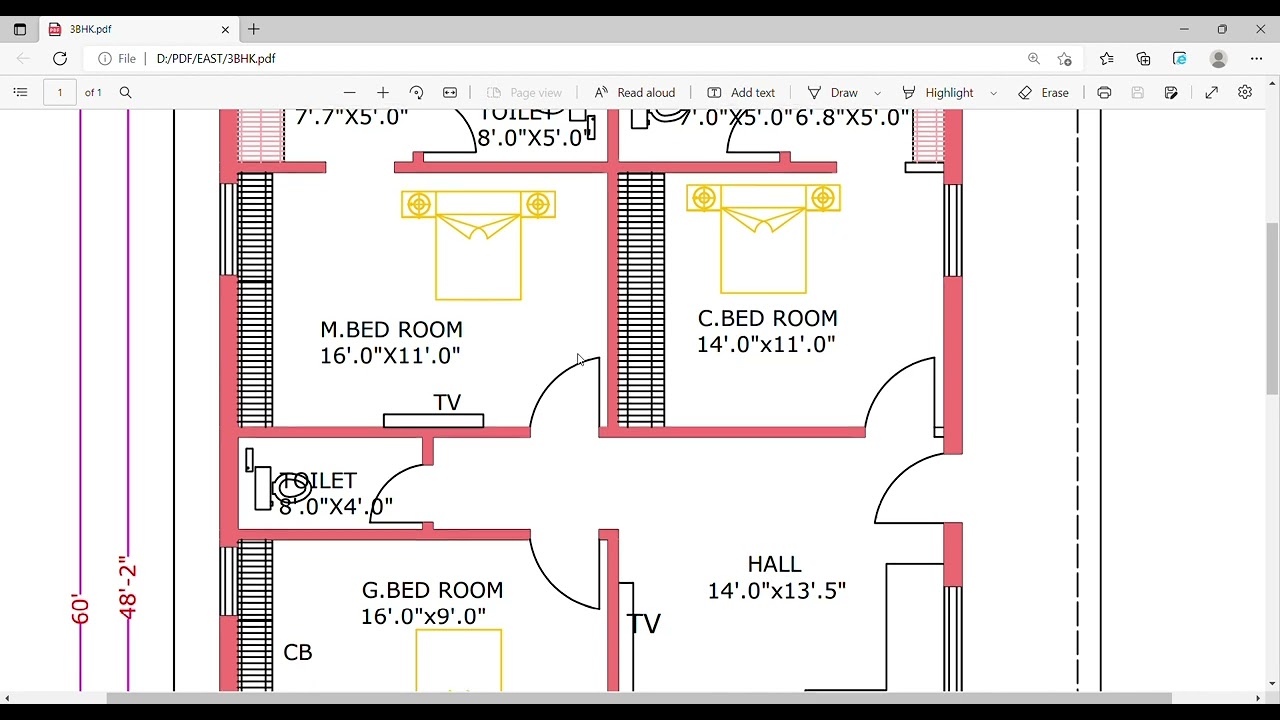 3BHK EAST FACE HOUSE PLAN#PLANS#CIVIL PLANS#VASTU PLANS#CIVIL#