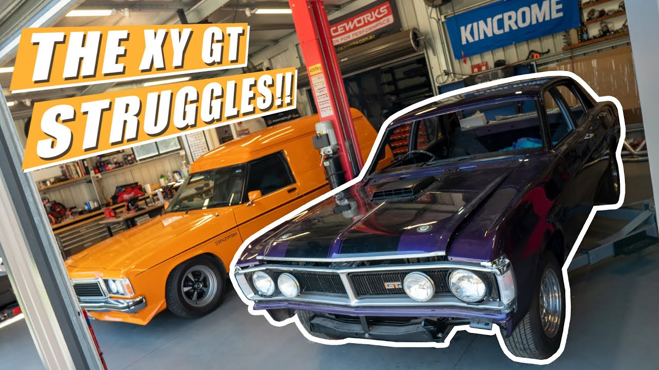 XY GT Falcon Build - Part 6 - Its Back!! And We Are Still Struggling With It