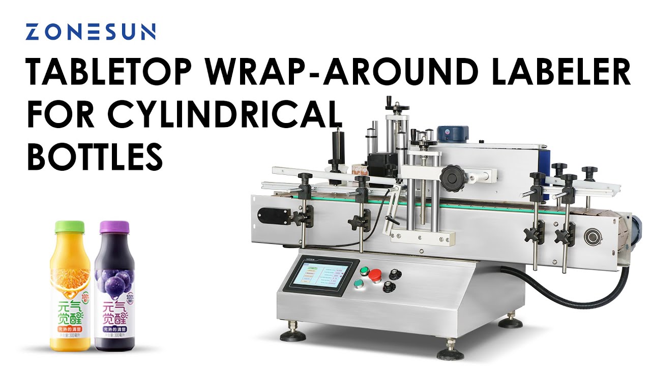 How To Use ZS-TB150 Automatic Round Bottle Labeling Machine