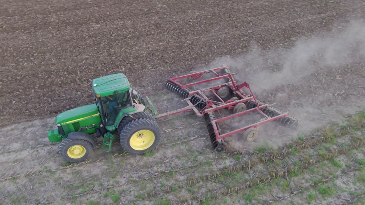 Using The New Disk - John Deere 7810 | Case IH 496 disk