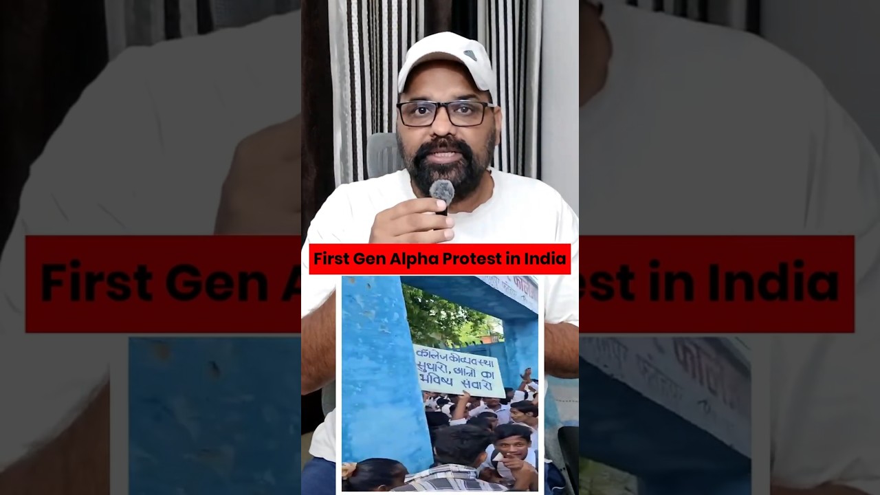 Why Gen Alpha Protesting Instead of Studying? | #shorts #genalpha #protest