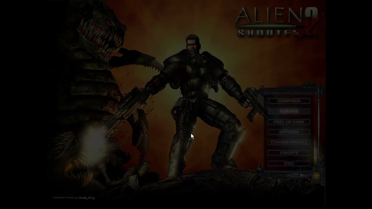Alien Shooter 2 - Reloaded among us model 3D Mod
