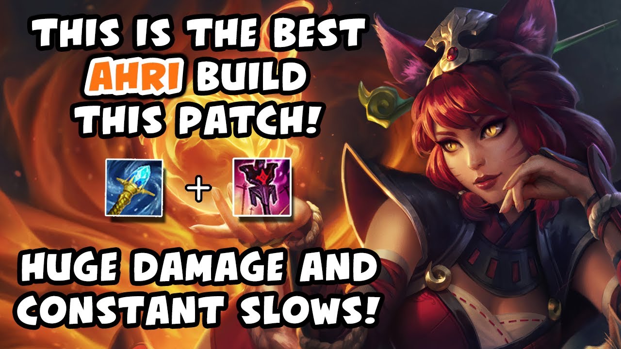 THIS IS THE BEST AHRI BUILD! SLOWS + HUGE DAMAGE! - VICKSY | League of Legends