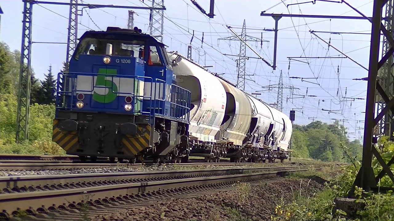 Bahnerlebnis Deutschland Ost nach West Nord und S&uuml;d Z&uuml;ge aller Art auf Deutschen Schienen Teil 25/30