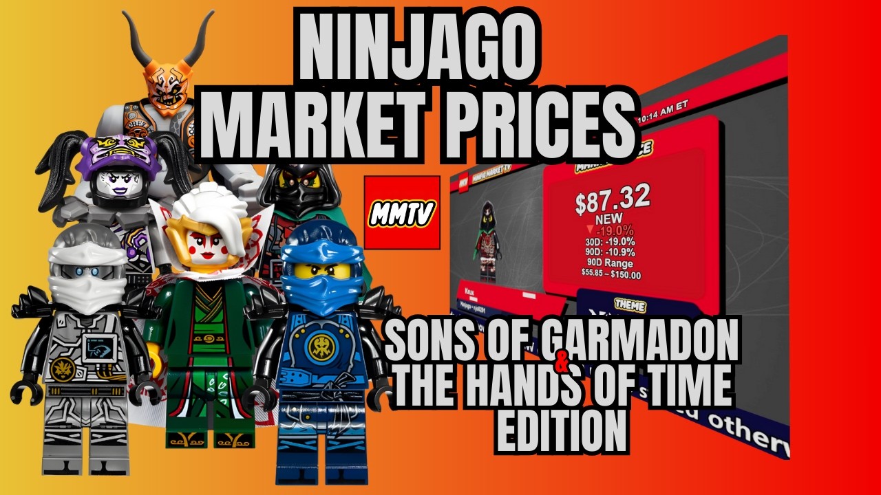 LEGO Ninjago Price Check: Sons of Garmadon & Hands of Time (60Figs/6Mins) | Minifig Market TV