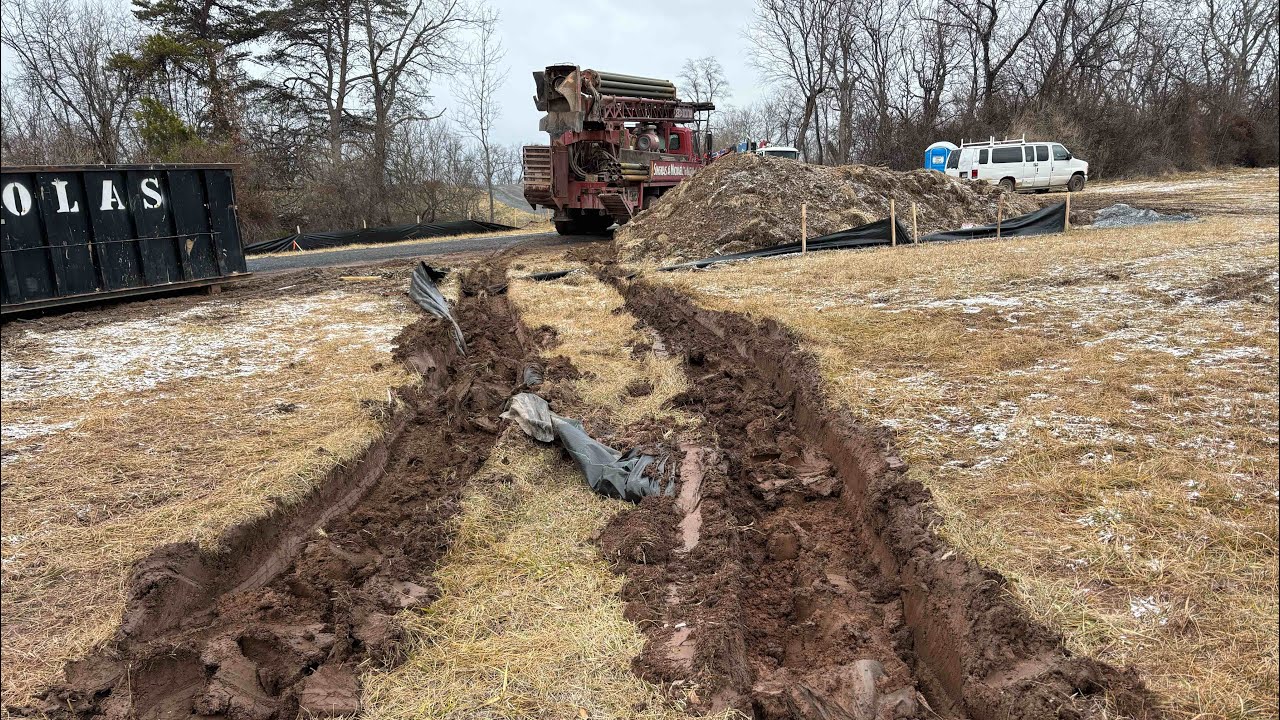 The thaw makes everything harder! Rig gets stuck and limestone well troubles! 
