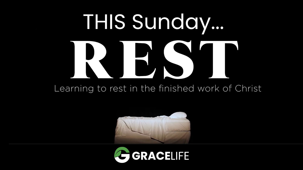 Rest - How To Slow Down Without Burning Out! | GraceLife