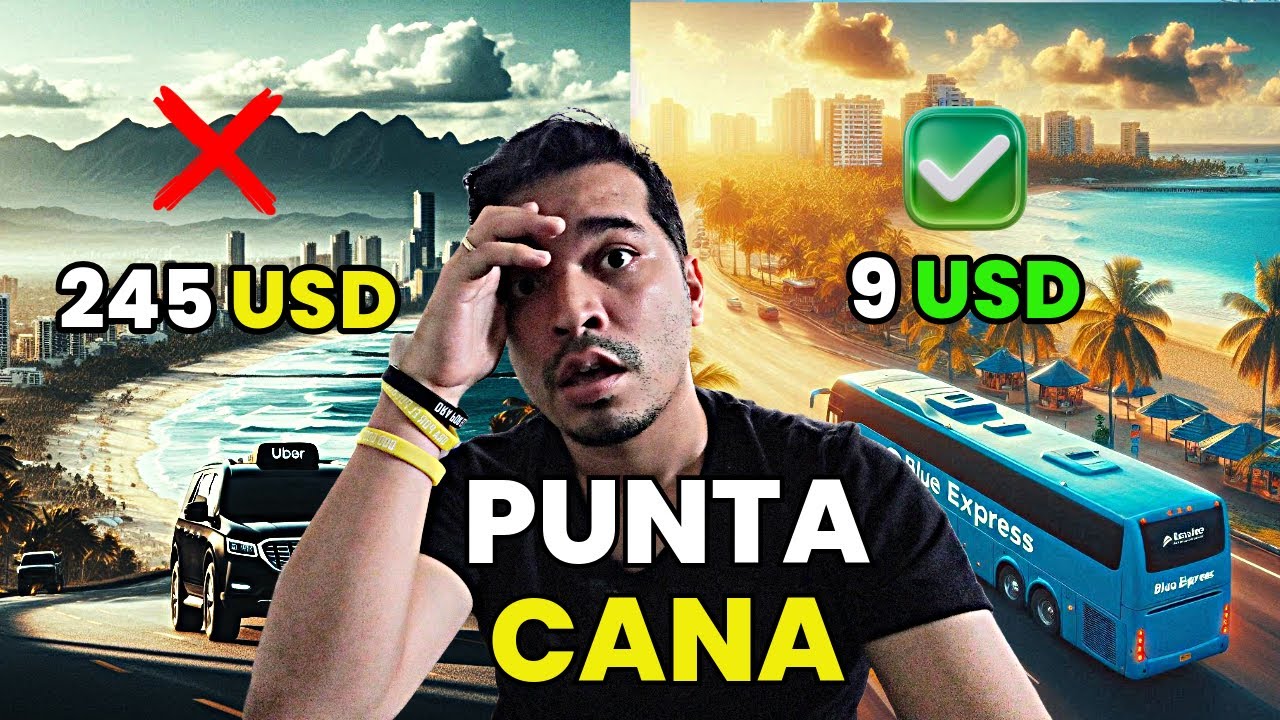 Como ir desde el Aeropuerto de Santo Domingo a Punta Cana en BUS sin pagar TAXI