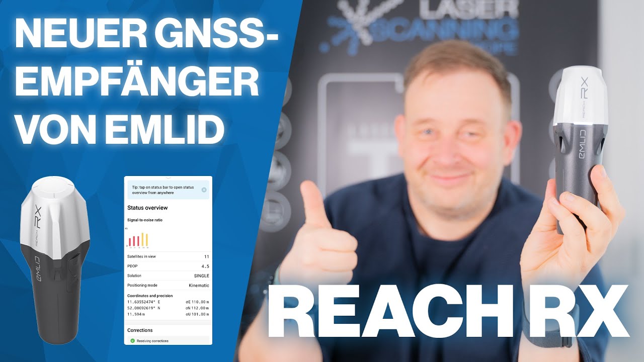 Emlid Reach RX - Wir haben das GNSS-System getestet!