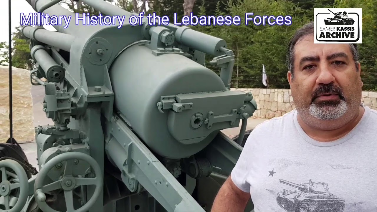 Obusier de 155 mm Modèle 50 , Lebanese Forces Artillery