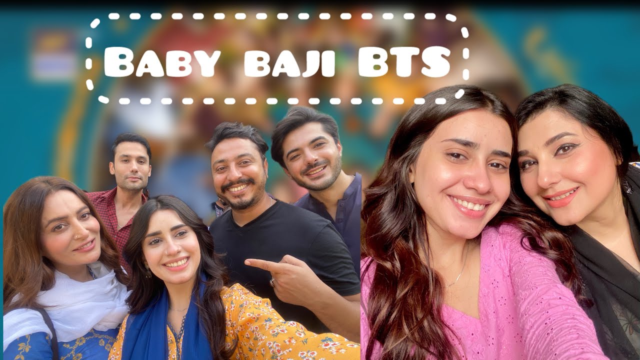 This Is How We Shoot🫢 |BEHIND THE SCENES | Baby Baji  | Aisha Afridi | #babybajiseason2