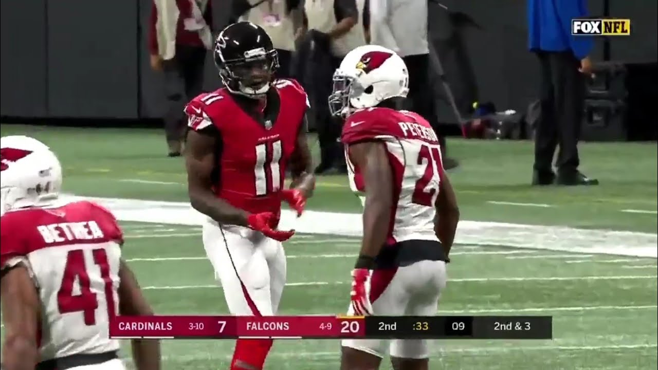 Julio Jones vs Patrick Peterson (2018) | WR vs CB Matchup
