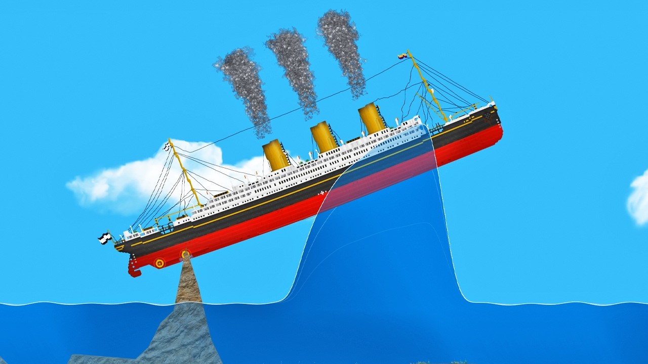 Different Ships vs Tsunami in Floating Sandbox (193)
