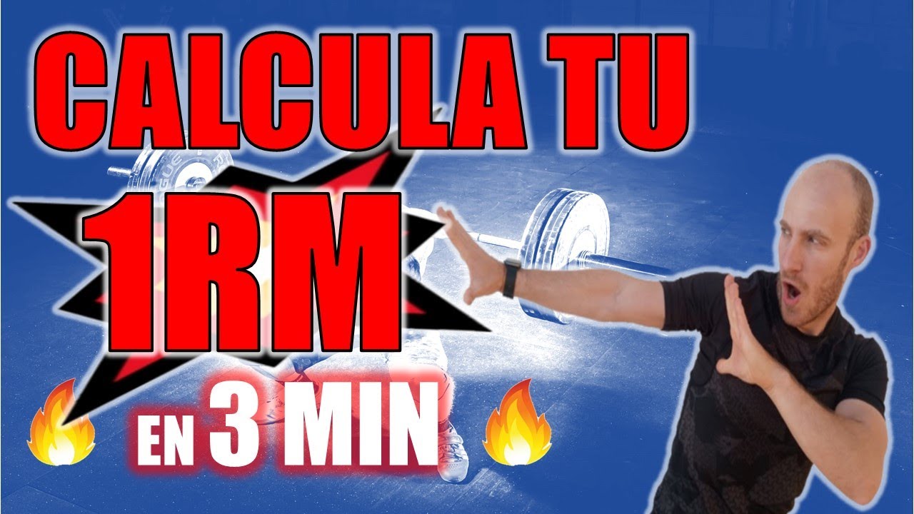 👉Como CALCULAR 1 RM ✅ Formula RAPIDA | Test de Brzycki⭐