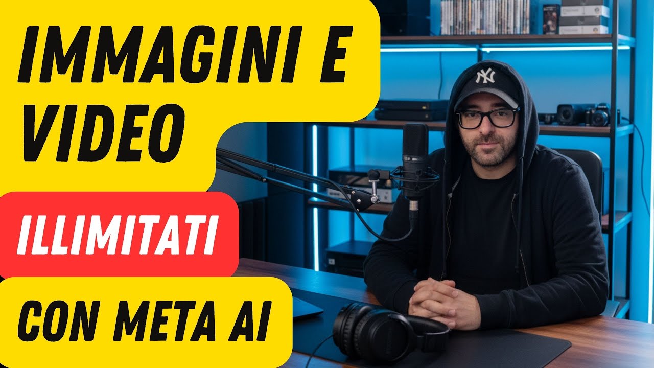 Immagini e video illimitati - gratis - con Meta AI - tutorial rapido