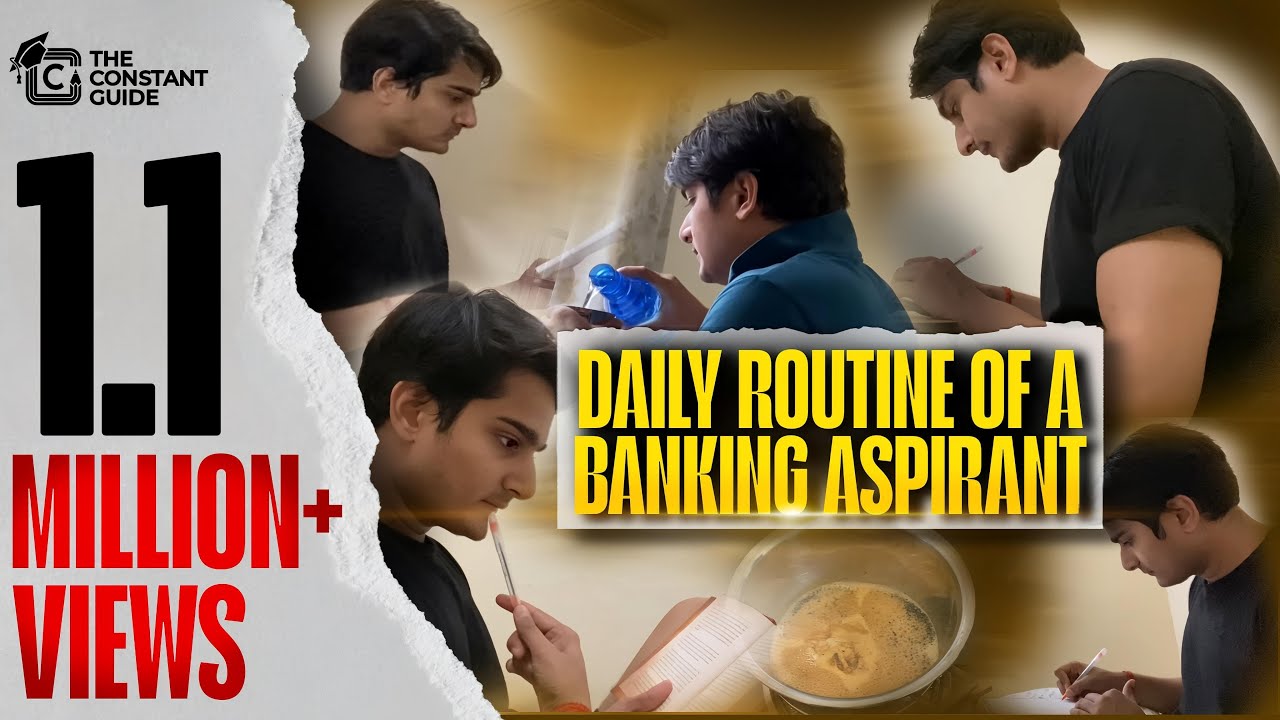 Daily Study Routine of a Banking Aspirant | दैनिक दिनचर्या | By Vijay Mishra ( SBI PO / IBPS PO )