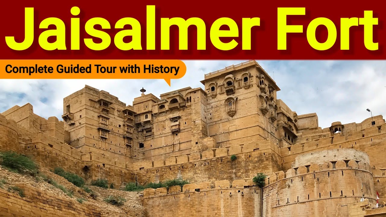 Jaisalmer Fort Complete Guided Tour | Sonar Quila History | Jaisalmer Ka kila | Jaisalmer fort Tour