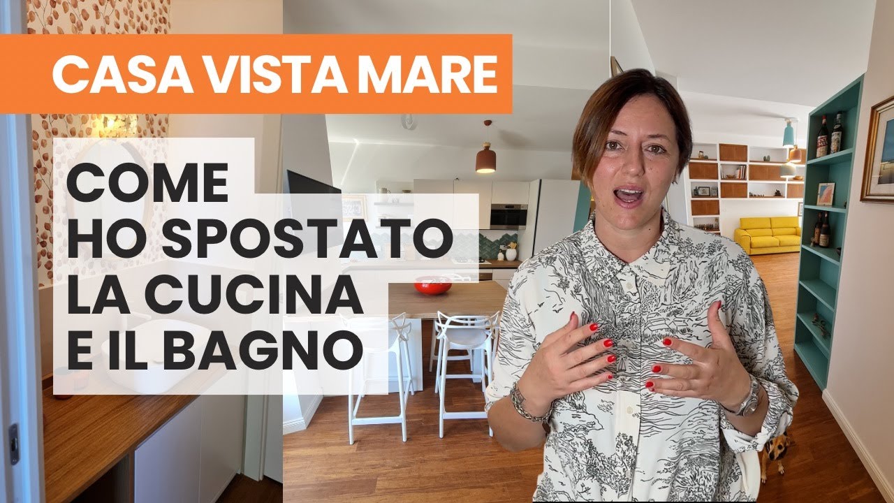 Come ho RISTRUTTURATO e SPOSTATO la CUCINA con il BAGNO