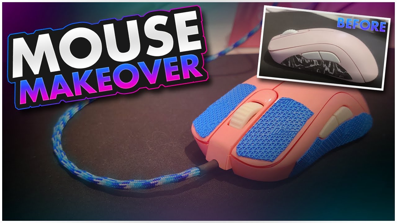 FULL Mod Makeover for my Zowie S2 Divina! Installing Paracord, Lizard Skins & Hyperglides!