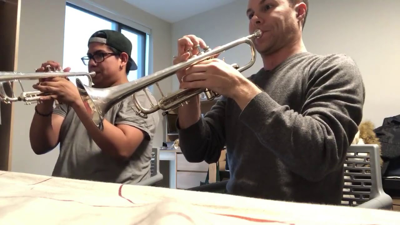 duet  trompeta      Elmer Churampi   Bach Artist