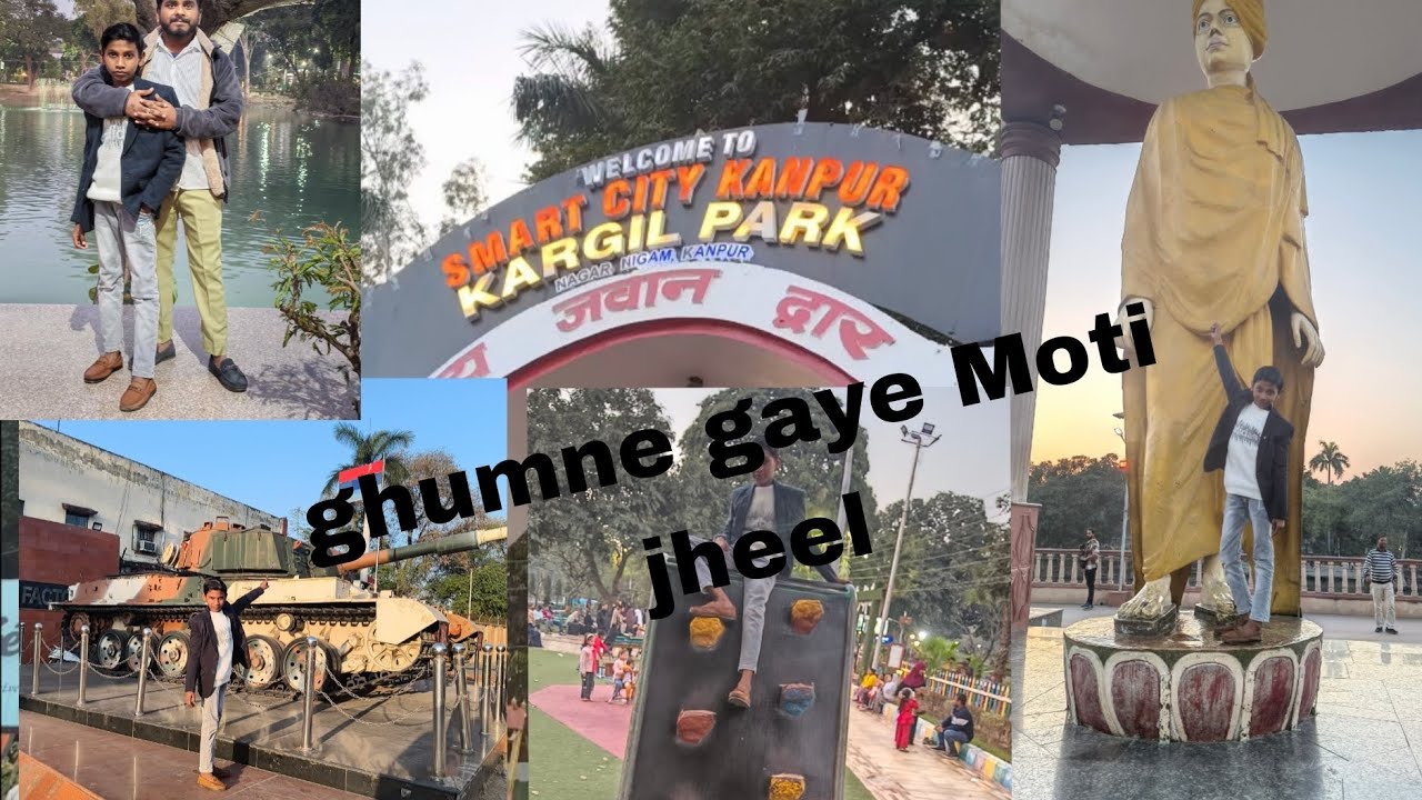 Ghumne gaye motijhil 😚🙏💛