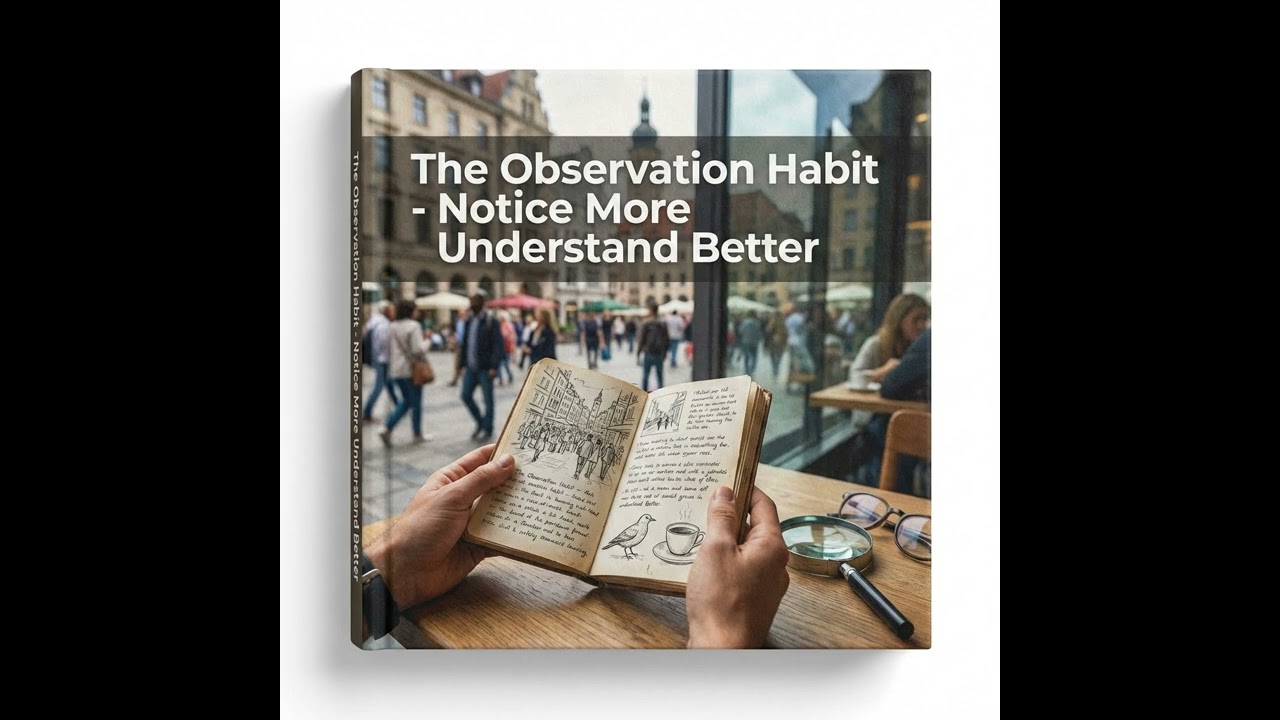 The Observation Habit - Notice More Understand Better