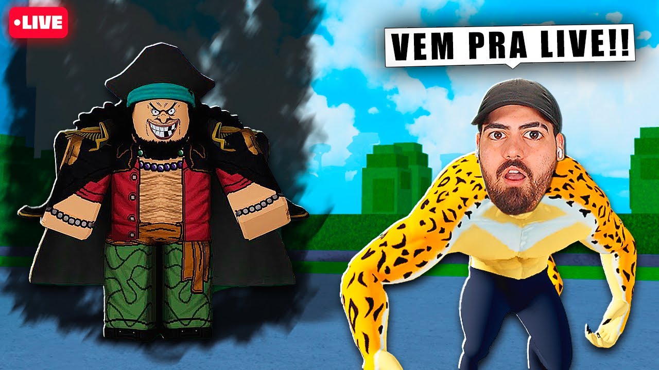 🟢 LIPY3X - SOLEI o BARBA NEGRA no BLOX FRUITS - ROBLOX