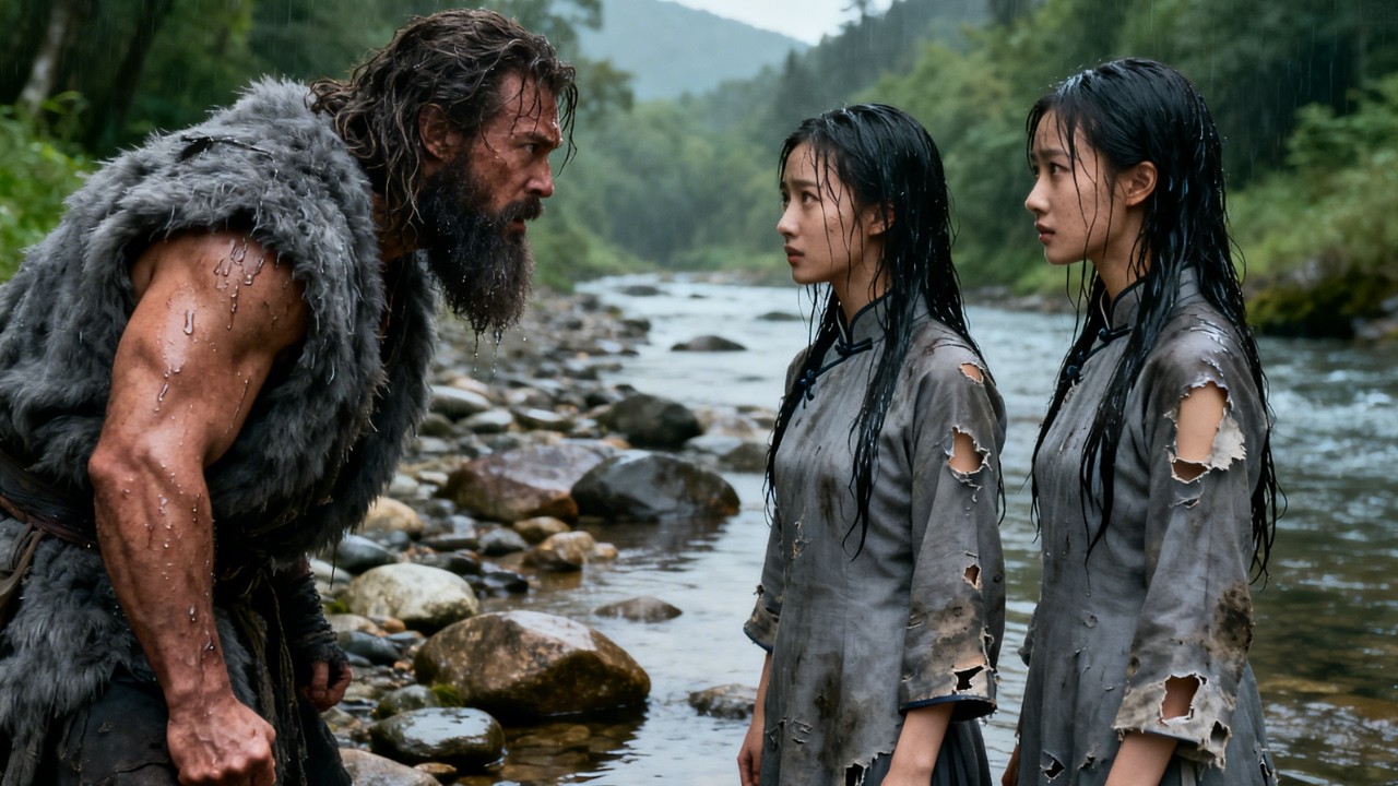 Saved from the River, Identical Chinese Twins Made a Shocking Offer to Lonely Mountain Man
