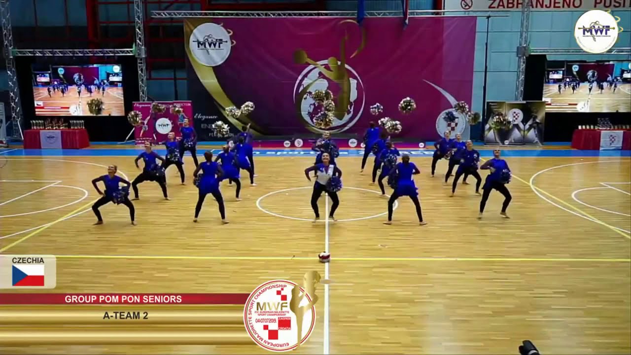 GROUP POM PON SENIORS, A-TEAM 2, CZECHIA