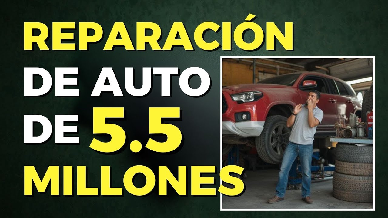 La reparación de auto de 5.5 millones