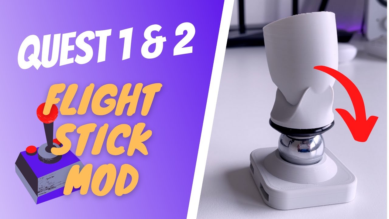 BEST Flight Stick for Quest & Quest 2? [END SPACE Oculus Quest 2, VOX MACHINAE Review]