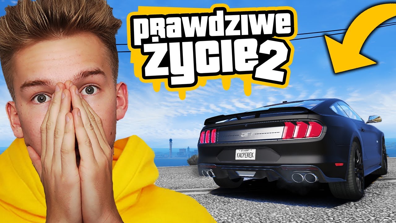 GTA V PRAWDZIWE ŻYCIE #54 KUPIŁEM MUSTANGA FRANKLINA! 😍